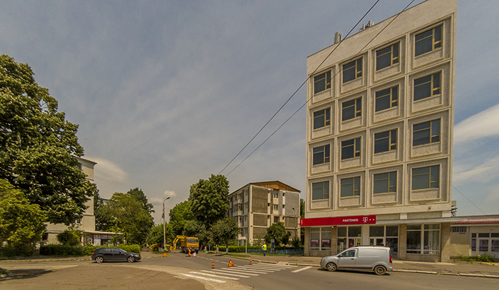 Avarie RAJA str. Postei