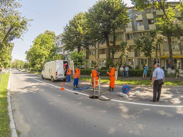 Avarie RAJA str. Postei