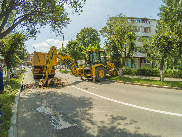 Avarie RAJA str. Postei