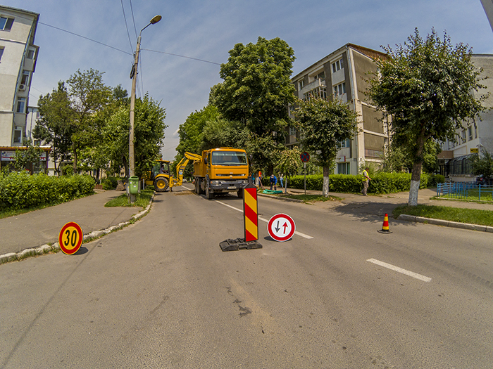 Avarie RAJA str. Postei