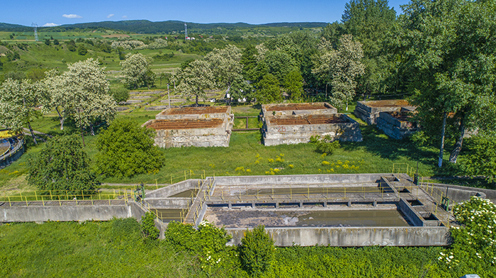 Stația epurare uzate Jevreni Onești - Vechi